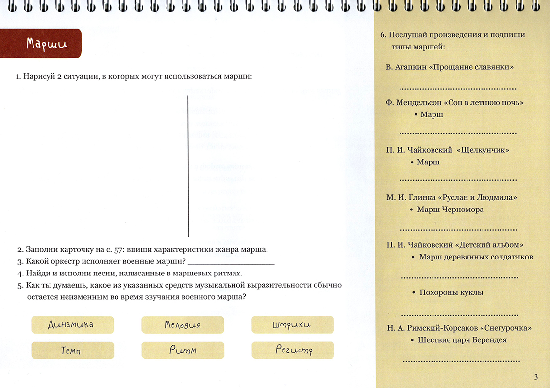 Слушание музыки 2 класс поурочные планы